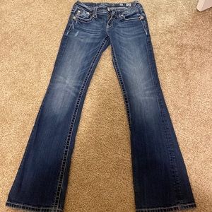 Vintage Miss Me Jeans size 26, style JP5519B, blue jean